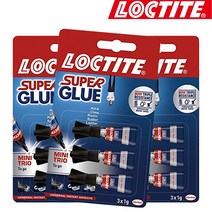 록타이트 미니트리오 젤타입 1g 3개입 X 3개