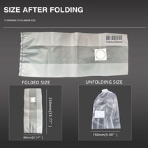 수경 재배기 PVC 버섯 산란 성장 가방 10-50 개 미디어 기판 고온 사전 밀봉 가능한 정원 용품 심기 환기, 01 150x350x0.06mm_03 50PCS