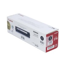 캐논 정품인증 LBP 5050 토너 검정 CRG-316K 평균 2300매, 1개