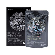 생활정원 녹용원 발효진액 30일분, 1박스, 녹용원 발효진액 30일분 시음