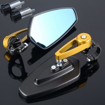 오토바이 미러 바 엔드 핸들 사이드 혼다 포르자 300 Cb650R Pcx 125 슈퍼 커브용, 01 금