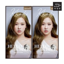 미쟝센 올뉴 헬로버블 7K 애쉬카키브라운 30G*2입