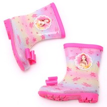 시크릿쥬쥬 리본 레인부츠 장마철 필수품 쥬쥬 핑크 공주 무지개 장화 유아 아동 키즈 초등학생 캐릭터 여아 갯벌 체험 신발