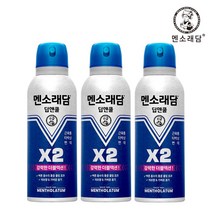 멘소레담 스프레이 딥앤쿨 150mlx3통 뿌리는 근육통 타박상 소염제 파스, 1개입, 3개