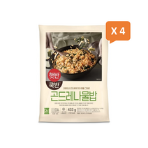 비비고 곤드레나물밥433gx4개, 1세트