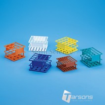 Tarsons T201010-G W 나이론 테스트 튜브 랙 2 13ml Polywire Test Tube Rack Half Size, T201010-W 13ml