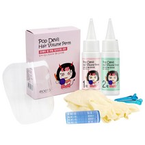 모에타 팝 데빌 앞머리펌 세트 중, 랜덤 발송, 8세트