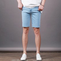 스댕클럽 남성용 히든밴딩 밑단 컷팅 청반바지 KD5030