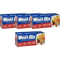 새니테리엄 위트빅스 브렉퍼스트 시리얼 375g Sanitarium Weet bix Cereal, 4팩