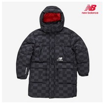 뉴발란스 뉴발란스패딩 KQF UNI 케이브 퀼티드 미드롱 구스다운 자켓 NBNPB49033 99