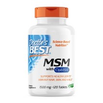닥터스베스트 MSM 식이유황 1500mg 120타블렛 엠에스엠