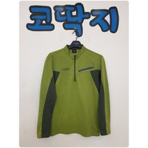 남04245 코오롱스포츠정품 파워드라이 기능성 하프집업 긴팔 티셔츠 아웃도어 중고구제 코딱지구제