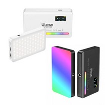 공식수입정품 정품 울란지 VIJIM RGB VL120 미니포켓 LED 조명 색온도 359칼라 조절가능 / 색상선택, 블랙 VL120RGB