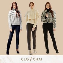 [쇼핑엔티] [신년특가 빅세일] 클로앤차이 기모 리얼텐션 팬츠 3종