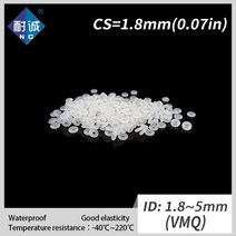 가스켓5개/몫 실리콘 고무 oring VMQ CS 1.8mm ID1.8/2/2.5/2.8/3.15/3.55/3. 5/5mm O 링 가스켓 O-링 방수, 05 6.75x3.15x1.8mm_01 5pieces