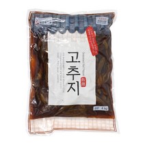옛한옥마을 간장고추지 4kg, 단품