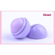 6 색 천연 식물 구체 립 포마드 과일 립밤 모이스처 라이저 립스틱 유기농 입술 립밤, 자주색