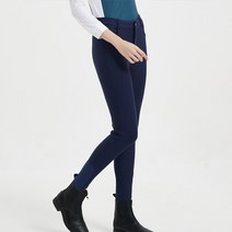 남녀공용 승마 바지 남성 타이즈 레깅스 츄크볼 여성, T03-Navy Blue