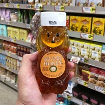 트레이더조 멀티플로랄 앤 클로버허니 곰돌이꿀 340g