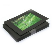 책상꾸미기 종이액자 블랙프레임 포토액자 초음파스티커 포토북 군인선물