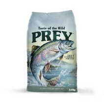토우프레이 NEW-토우 프레이(PREY) 송어 독 3.63kg (8lb) 유산균함유사료 그레인프리/ 아주 잘 먹어요
