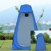 캠핑샤워텐트 120X190 블루 이동식텐트 접이식탈의실