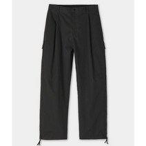 COOR 컨버터블 사이드 지퍼 팬츠 블랙