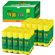 [아모스 공식몰][대용량] 아모스 딱풀 25g 40개입