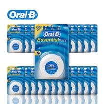 오랄비 왁스 치실 50m x 4개 / x 8개 / x 12개 / x 24개 / x 48개, 24개입