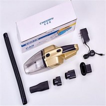 자동차 무선 핸드 헬드 진공 휴용 클리너 12V 세탁기 먼지 포수 가정용 건식 습식 수집기 스위퍼 청소 도구, 금