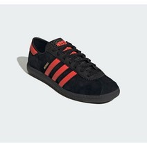 아디다스 오리지널 브뤼셀 코어 블랙 레드 GZ2044 스니커즈