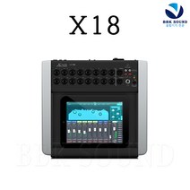 Behringer X18 디지털 믹서 18채널 WIFI 태블릿 스튜디오 라이브 오디오믹서
