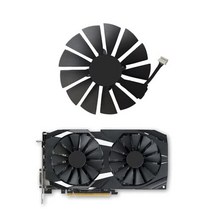 Jzwefdo 95MM 그래픽 카드 팬 PLD09210S12HH T129215SM T129215SU 비디오 냉각 교체품 ROG Strix Dual RX 470/570/580용 RT, Graphics Card Cooling Fan-A