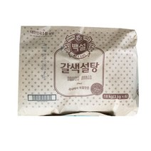 CJ제일제당 백설 갈색설탕 황설탕 황백당 3kg, 단품