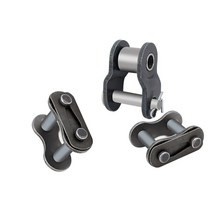 체인 롤러 커넥터 06B/08B/10A/12A/16A/08A/06C-1 탄소강 하프/풀 버클 산업용 결합, [05] 10pcs, [08] 16A-1 Half Buckle