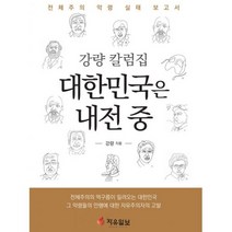 강량 칼럼집 대한민국은 내전 중 : 전체주의 악령 실태 보고서, 더자유일보, 강량 (지은이)