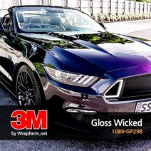 쿨제이 3m 2080-GP298 위키드 유광 차량 PPF 카스킨 시트지 셀프 랩핑 생활보호 패키지 마프로 에이버리 크롬 (2740618)