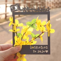 파티해(주문제작) 페이퍼 폴라로이드 토퍼 - 카메라, 블랙