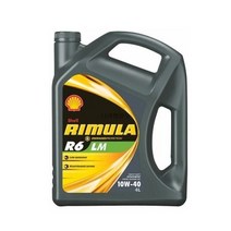 쉘 리무라 R6 LM 10W-40 4L 4개 1박스 엔진오일, 1개