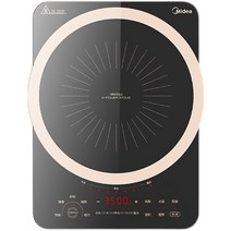 1구 원룸 하이라이트 Midea/ C30-IH3002/PH3501 유도 밥솥 3 500 와트 상업용 고출력 가정용 볶음 전기 스, 01 Black, 01 미국