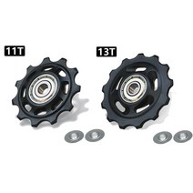 자전거롤러 11T 12T 13T 14T 베어링 MTB 자전거 뒷 가이드 휠 로드 바이크 자키 변속기 풀리 롤러 시마노, 06 11T 13T