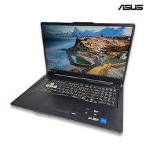 ASUS 17인치 2022 RTX 3050 i5 11TH RAM 16GB SSD 512GB 게이밍 대화면 노트북