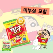 온가족 사내카페 사무실 간식 국민 주전부리 대표 과자 (7봉지), 짱구115g 7봉지 ( 띠부띠부실 포함), 115g