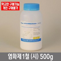 학교 연구실 관공서 실험실용 염화제1철 (시) 500g 과학실 과학수업 연구수업