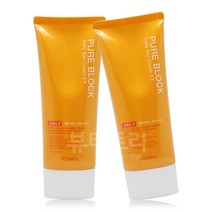 어퓨 퓨어 블록 내추럴 데일리 선크림 100ml+100ml썬