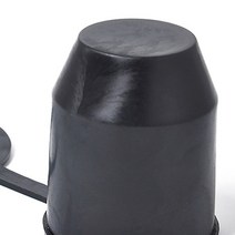 카라반 유니버설 50mm 자동 토우 바 볼 커버 액세서리 블랙 캡 견인 히치 캐러밴 트레일러 토우볼 보호, 한개옵션0