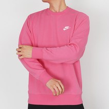 나이키 입기 편한 맨투맨 NSW 클럽 프렌치테리 크루 핑크