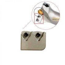 드릴 인서트 베이스 선반 드릴링 비트 내부 외부 공구 홀더 개, 6065, T-Outer Insert Base, No Inserts