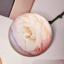 유리 문진 투명 반구 구슬 오브제 페이퍼웨이트, 100mm
