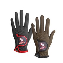 아우츠 성인 남여 아동 승마장갑, 블랙, S